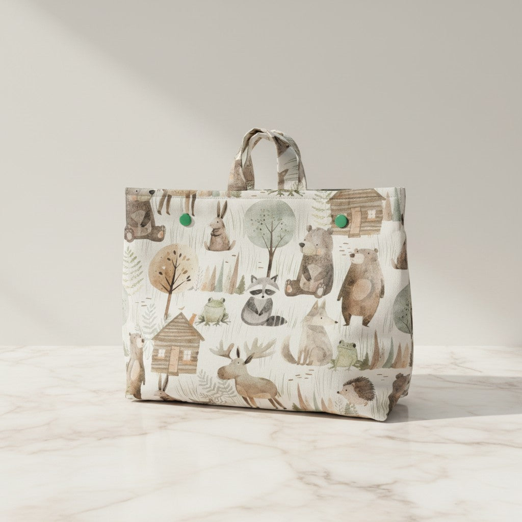 Beauty case personalizzabile in cotone