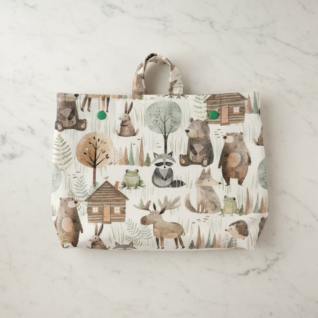 Beauty case personalizzabile in cotone