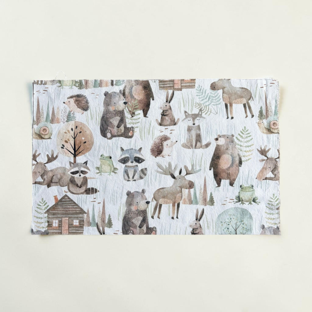 Set navicella personalizzabile in cotone – lenzuolo, federa e coperta