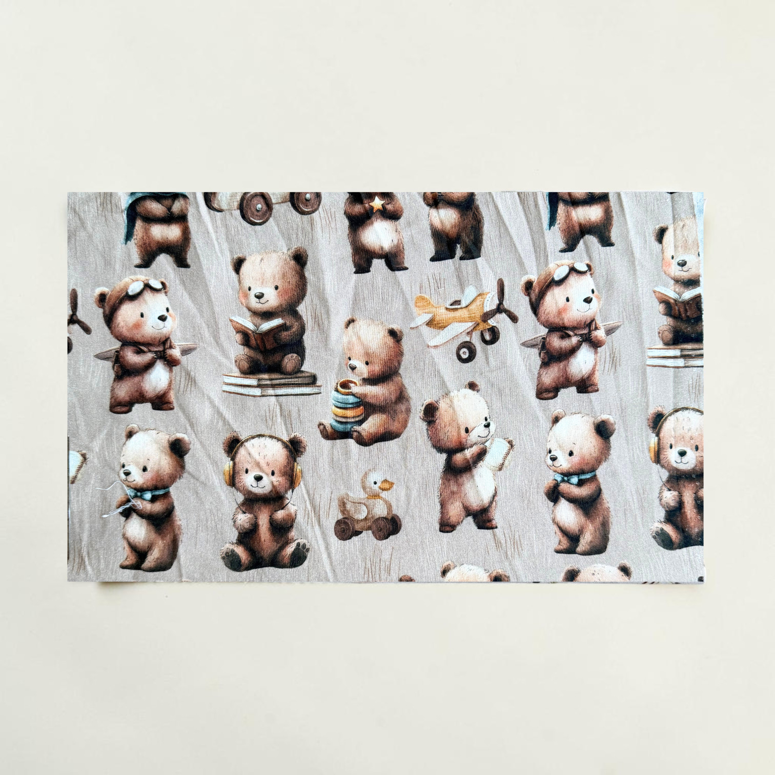 Set navicella personalizzabile in cotone – lenzuolo, federa e coperta