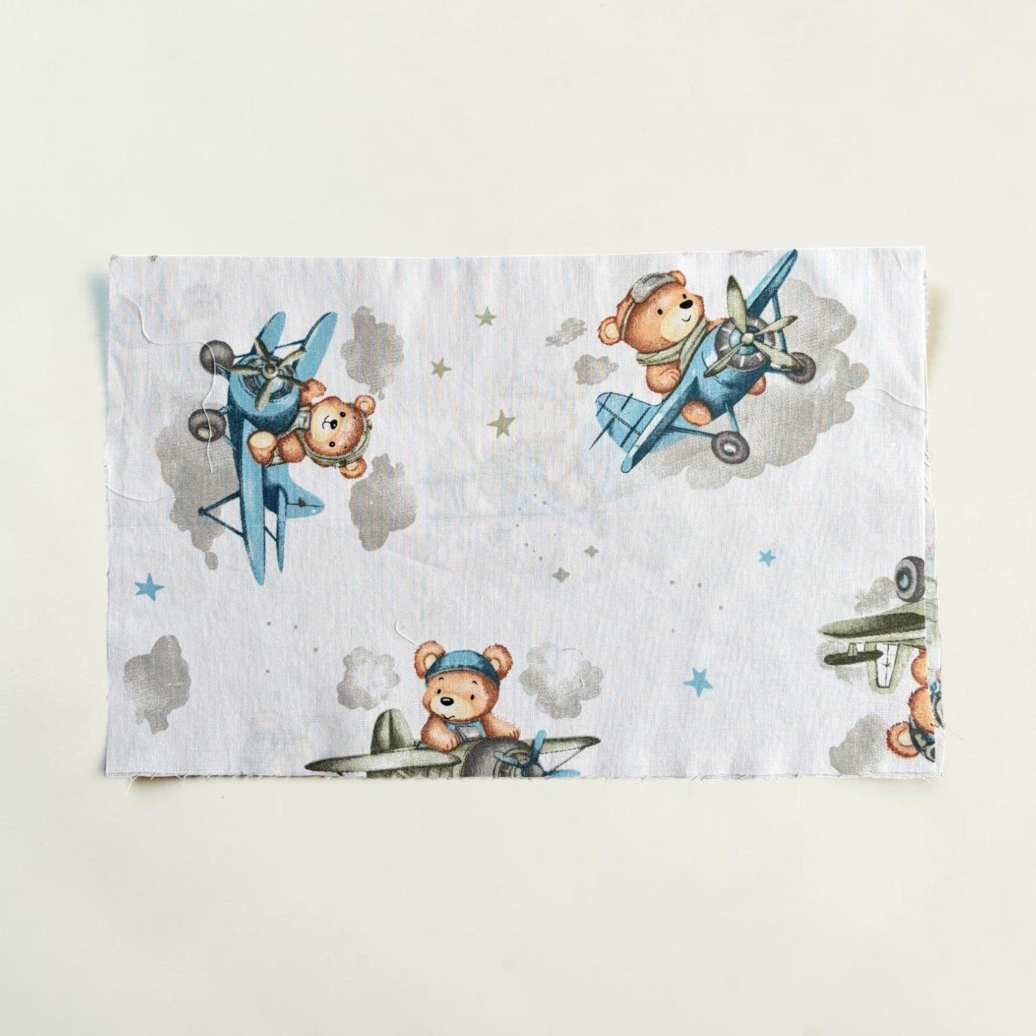 Set navicella personalizzabile in cotone – lenzuolo, federa e coperta