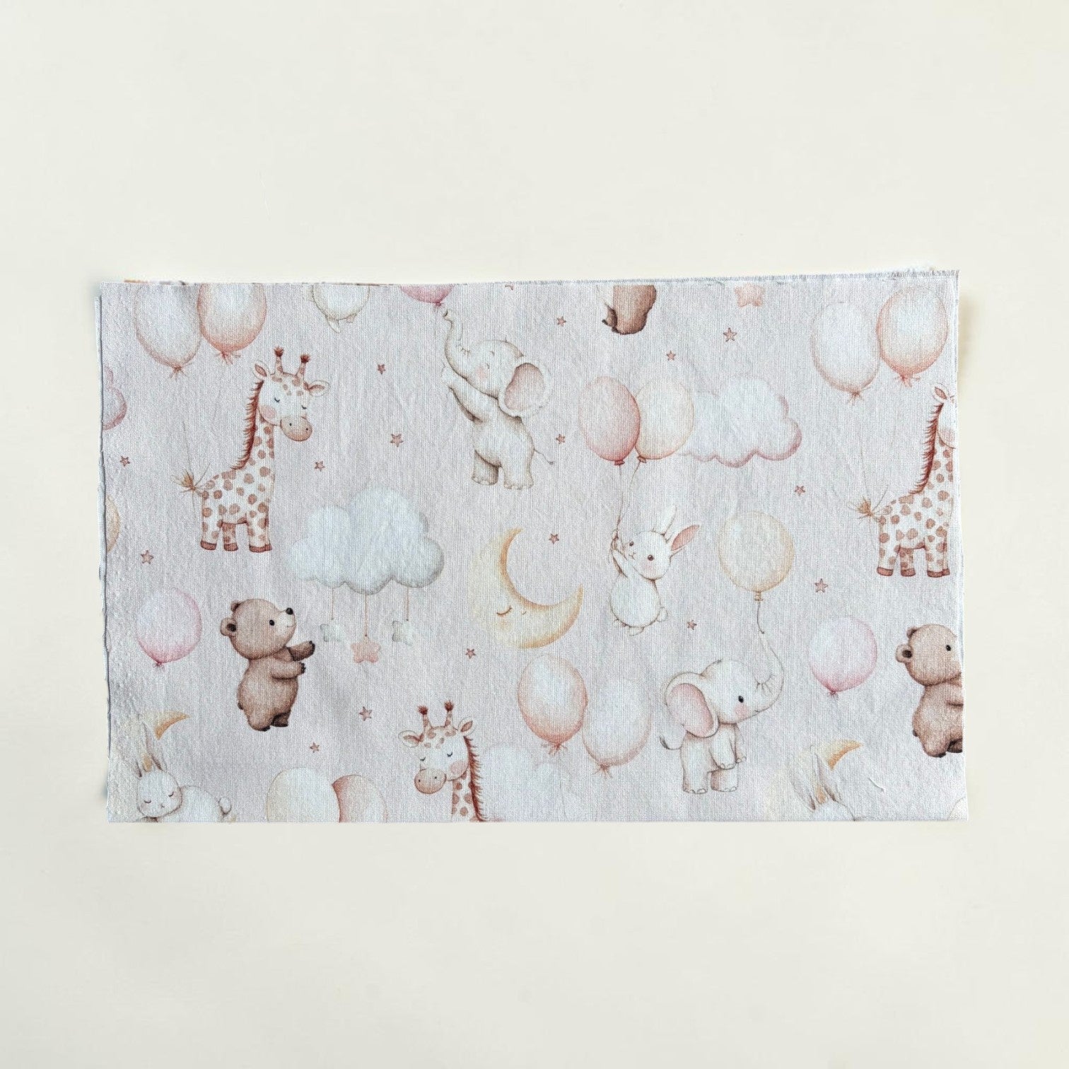 Set navicella personalizzabile in cotone – lenzuolo, federa e coperta