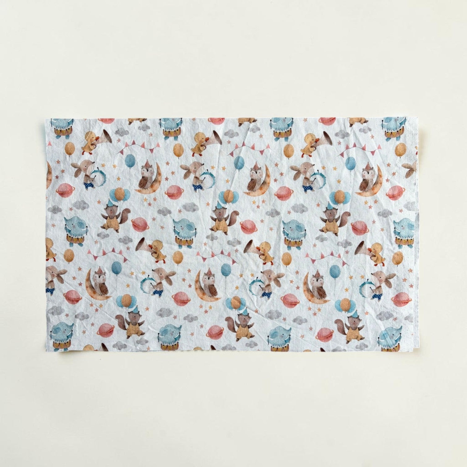 Set navicella personalizzabile in cotone – lenzuolo, federa e coperta
