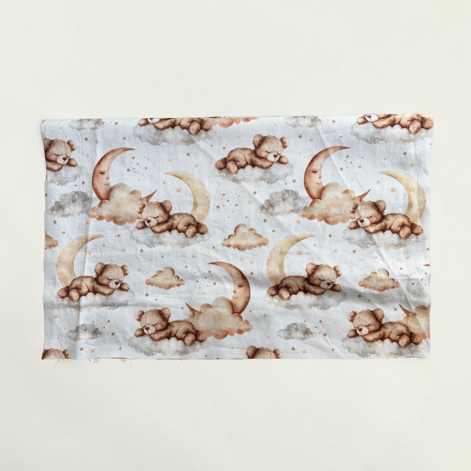 Set navicella personalizzabile in cotone – lenzuolo, federa e coperta