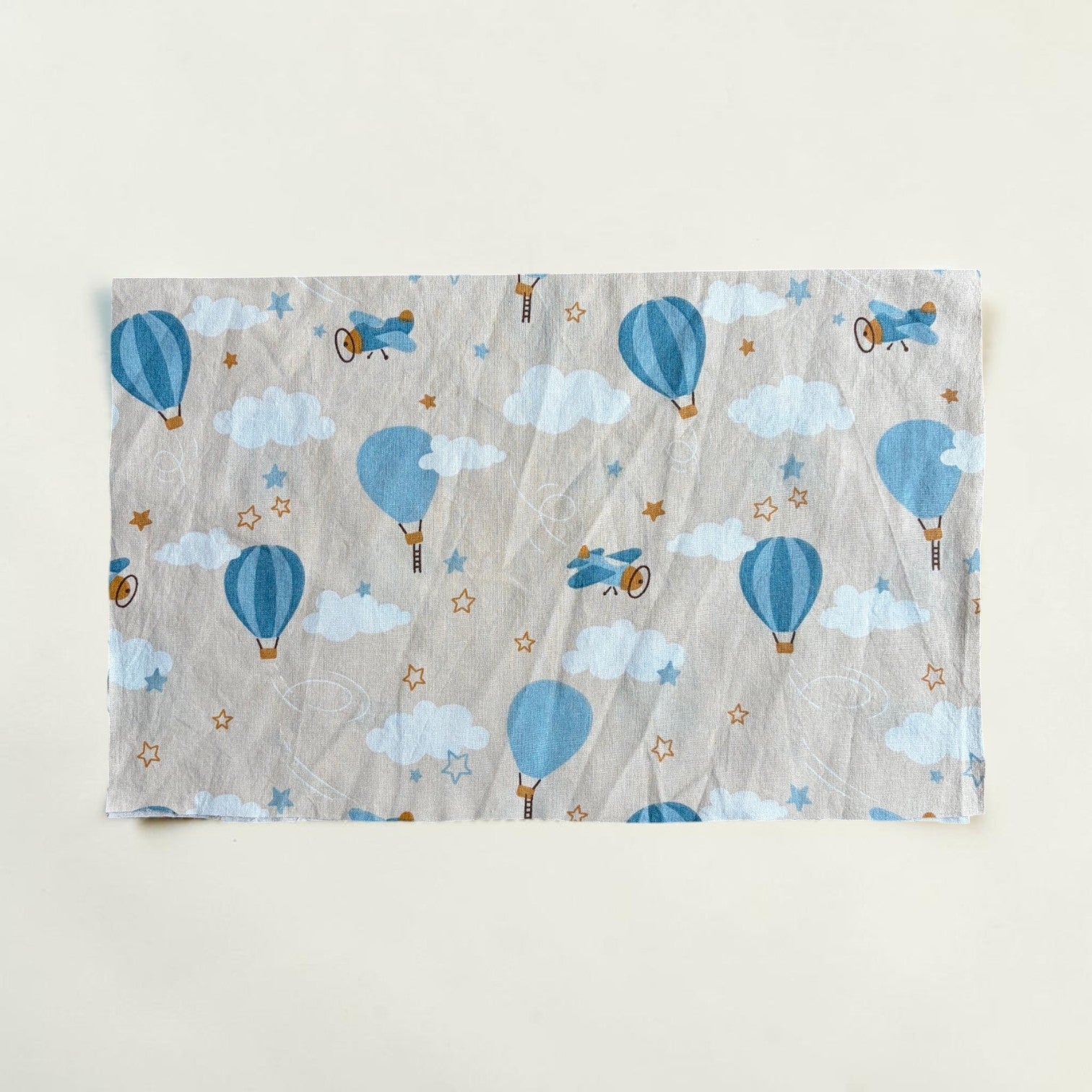 Set navicella personalizzabile in cotone – lenzuolo, federa e coperta