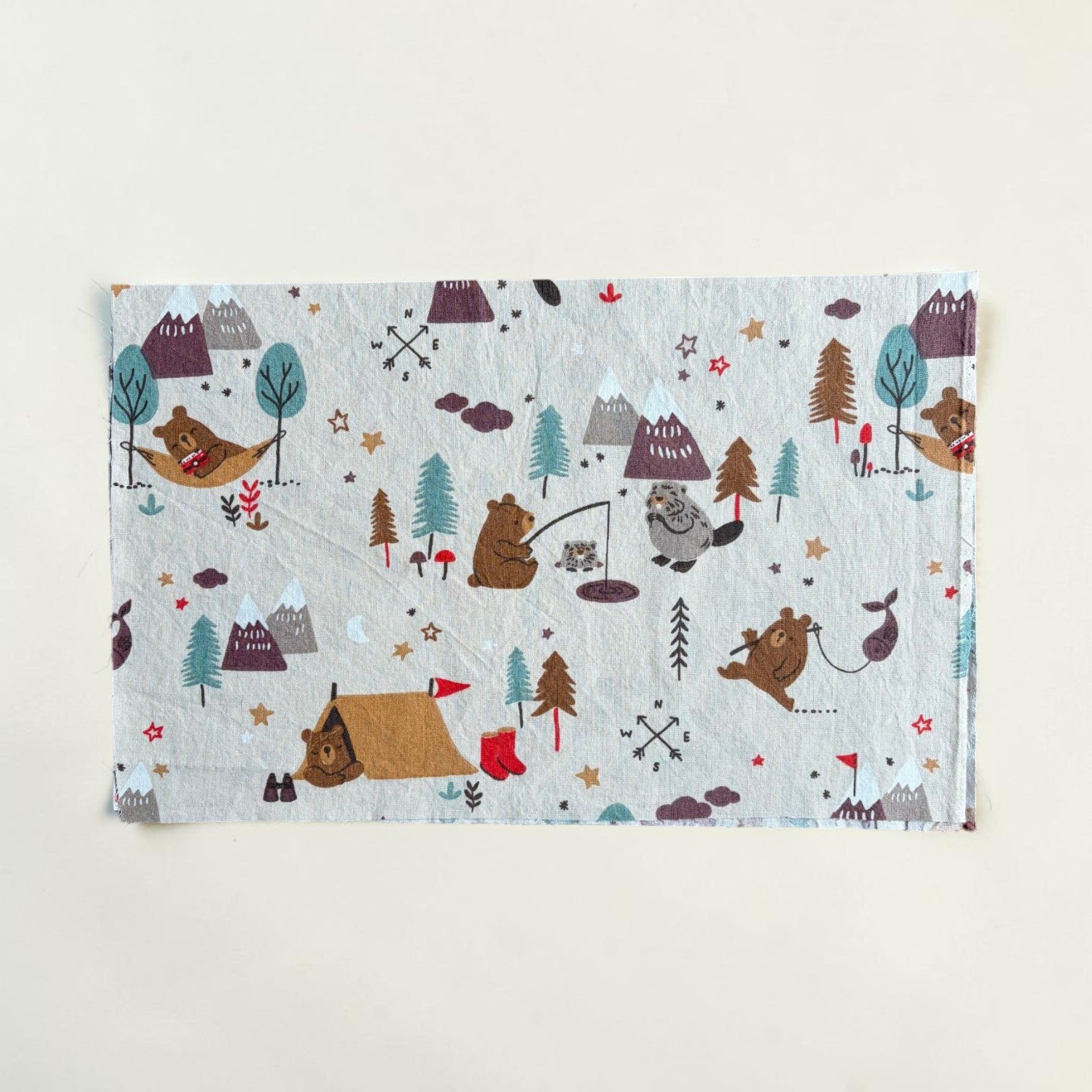 Set navicella personalizzabile in cotone – lenzuolo, federa e coperta